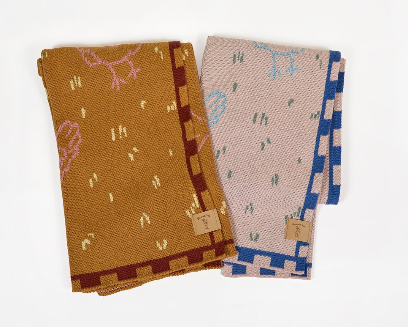 Field of Hens Knit Blanket *PRE-ORDER*