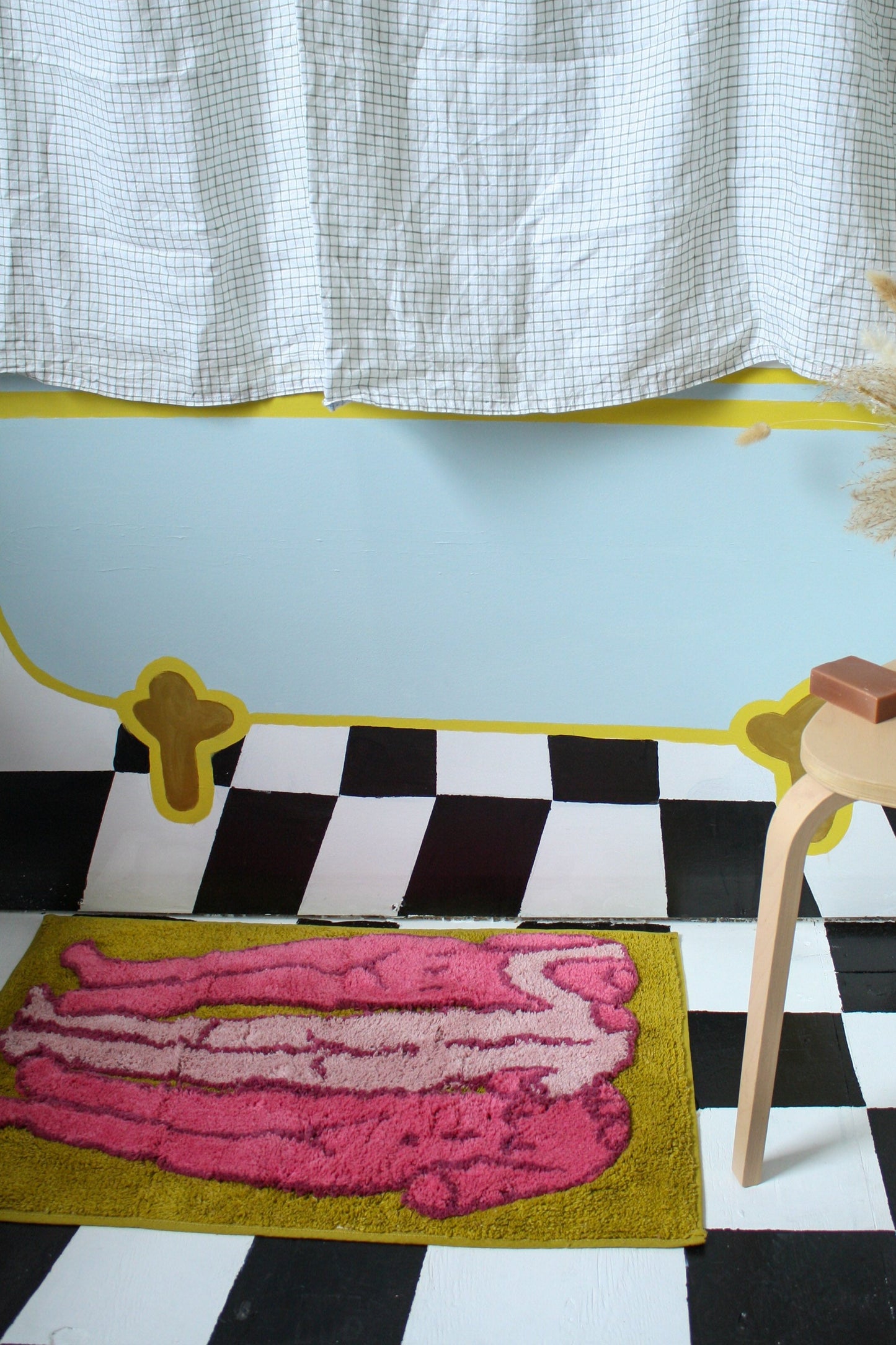 The Three Muses Bathmat