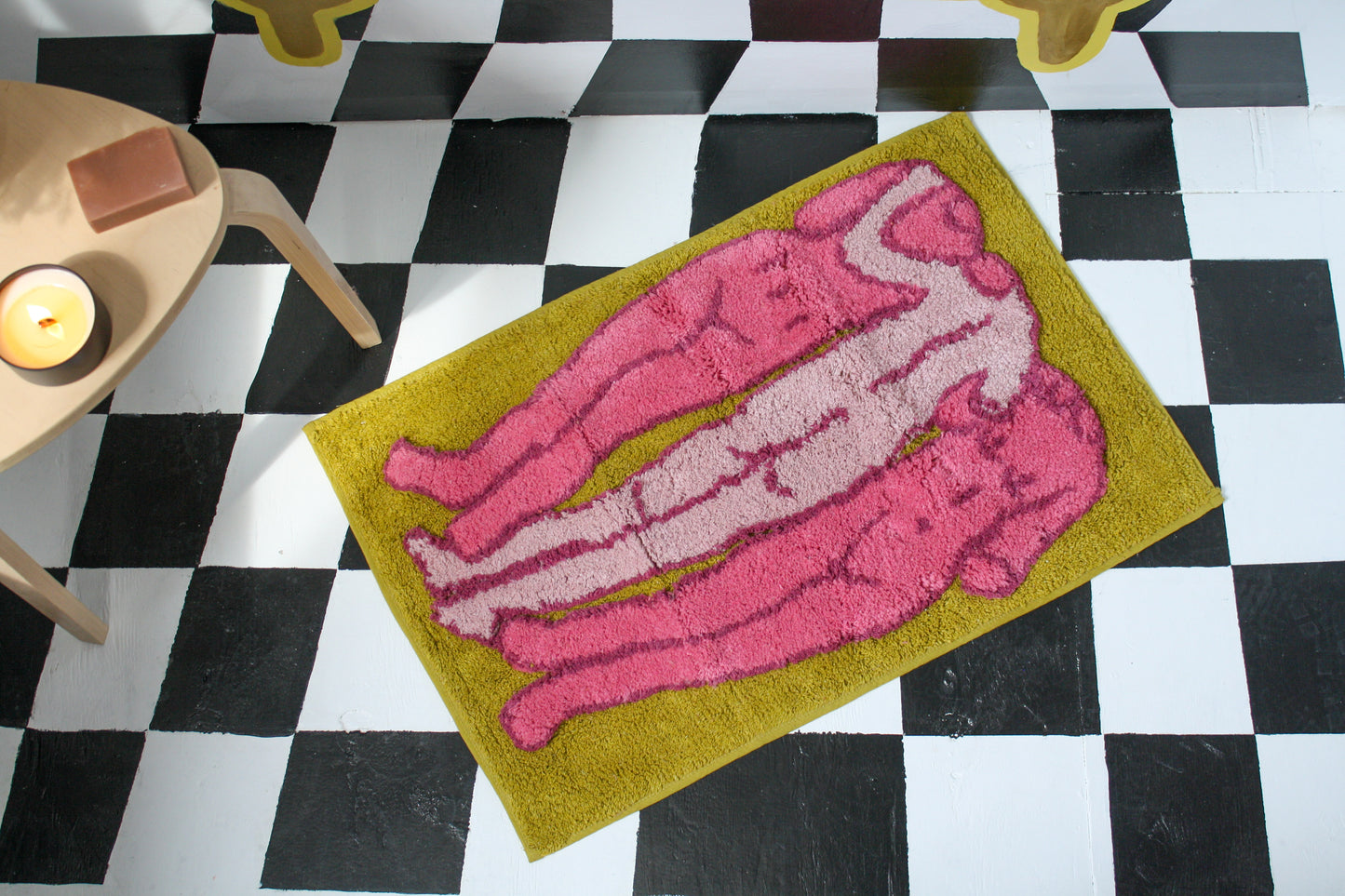 The Three Muses Bathmat