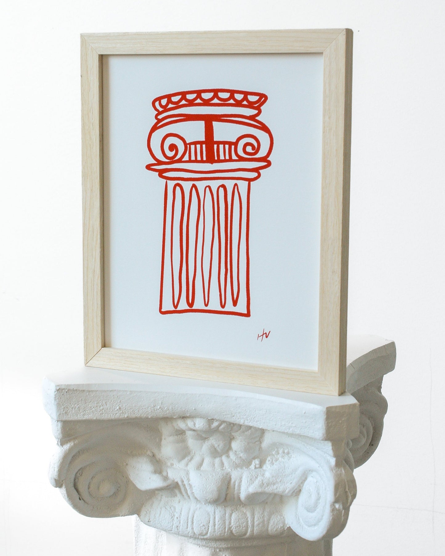 Greek Column I Print