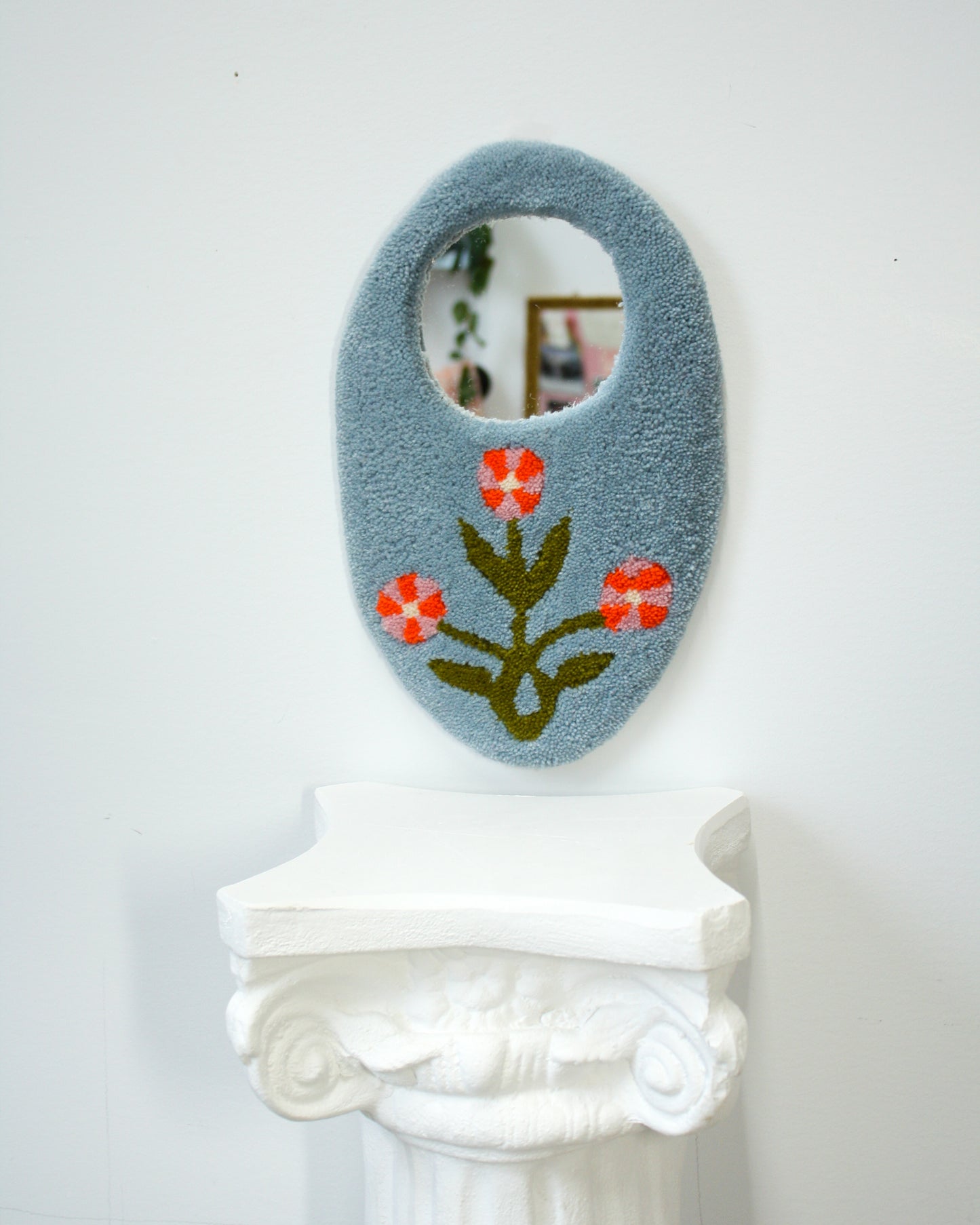 Folk Flowers Mirror