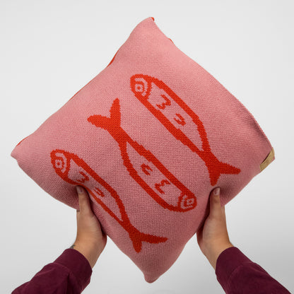 Sardine Knit Pillow