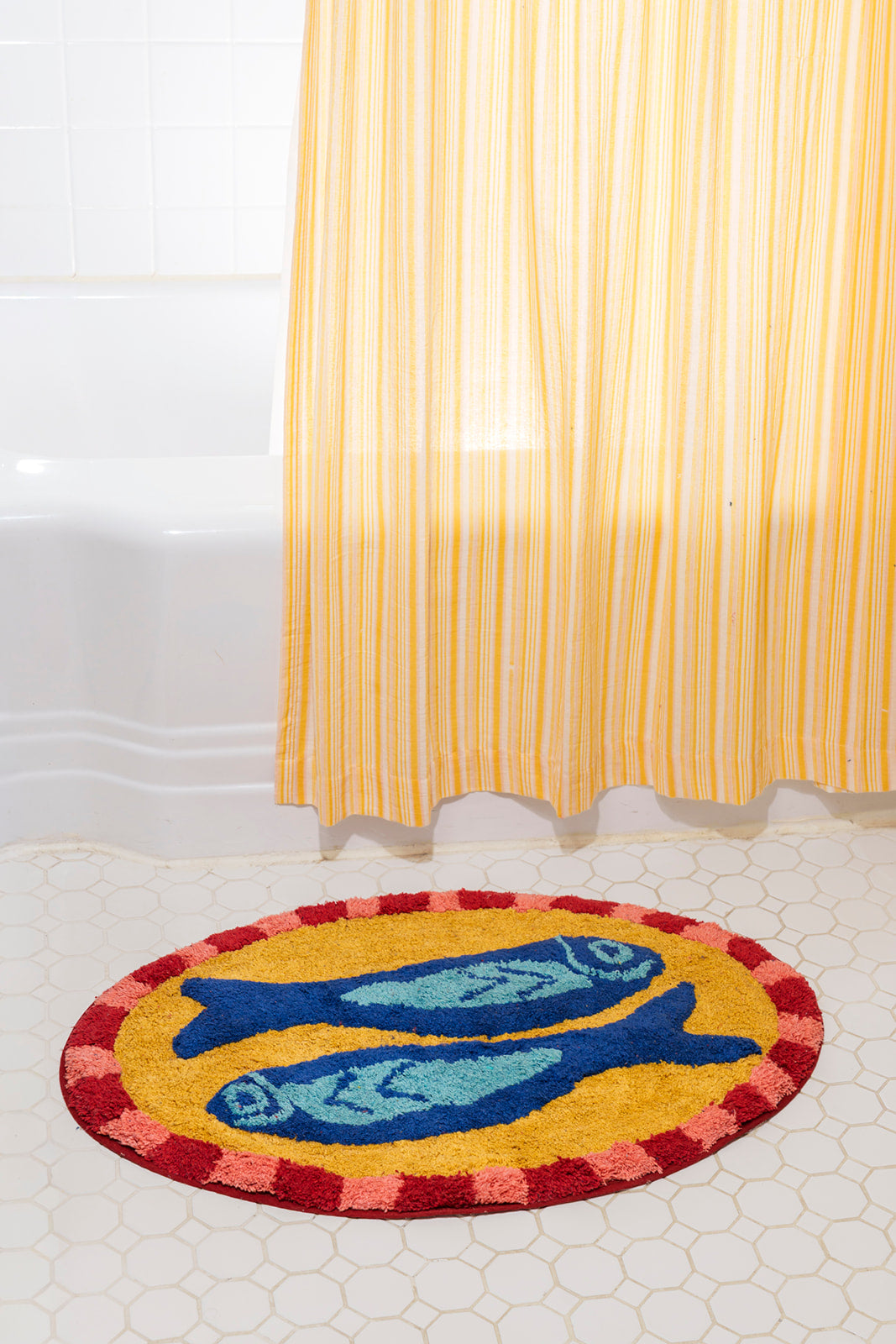 Two Fishes Bathmat