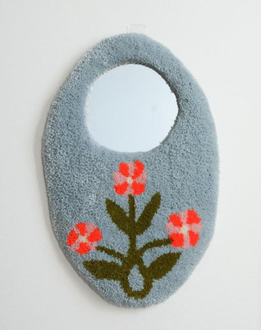 Folk Flowers Mirror