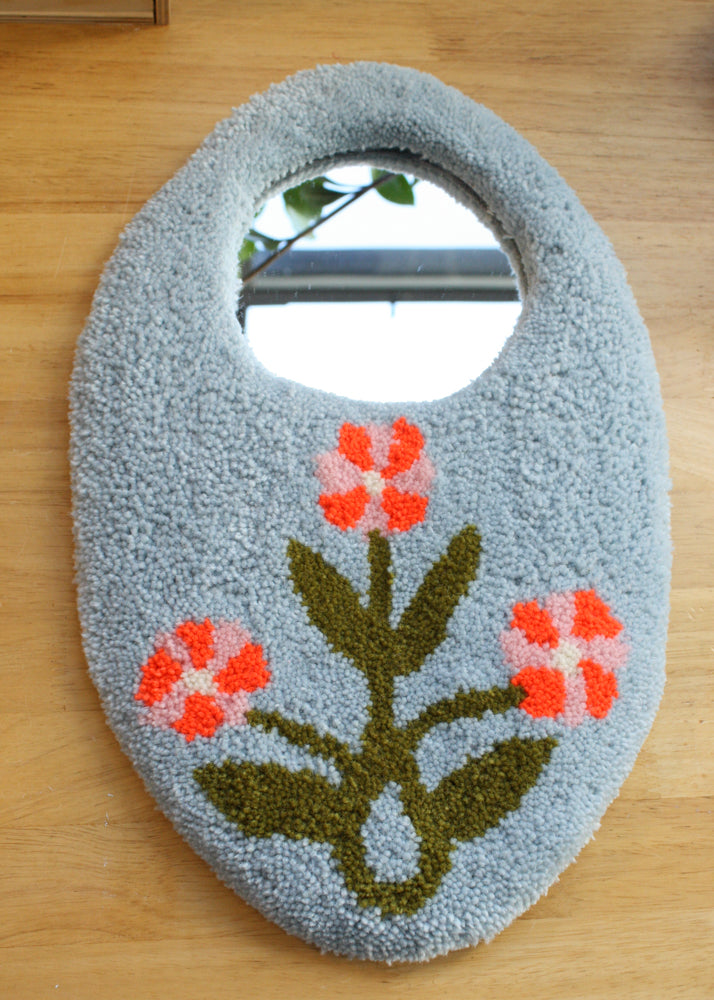 Folk Flowers Mirror