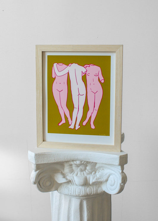 The Three Muses Print