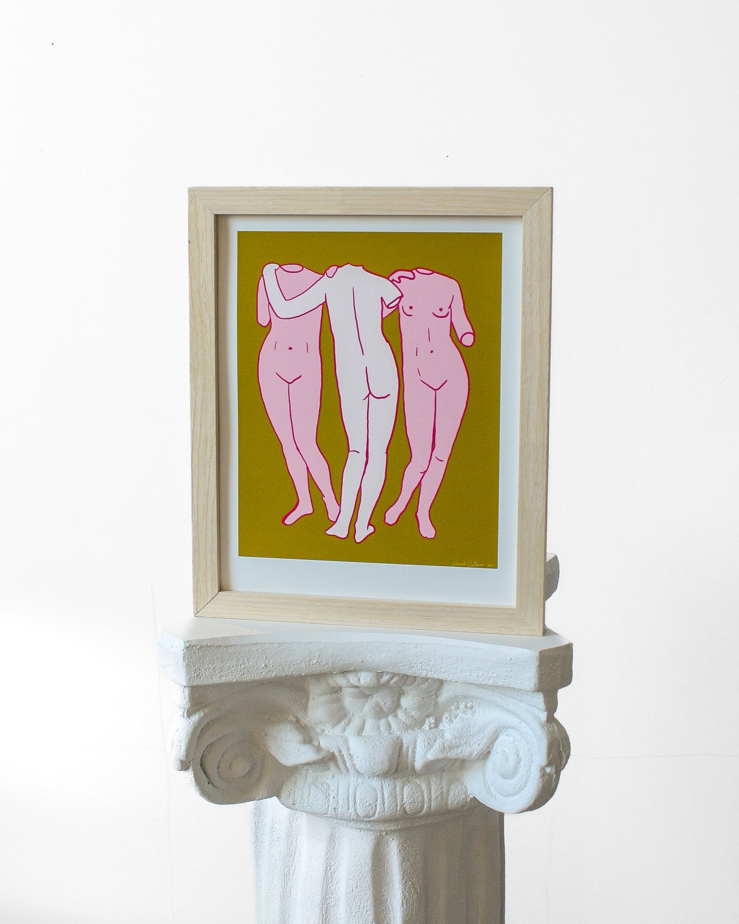 The Three Muses Print