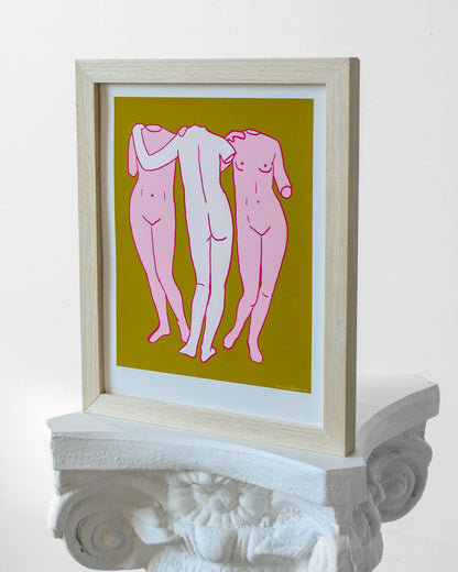 The Three Muses Print