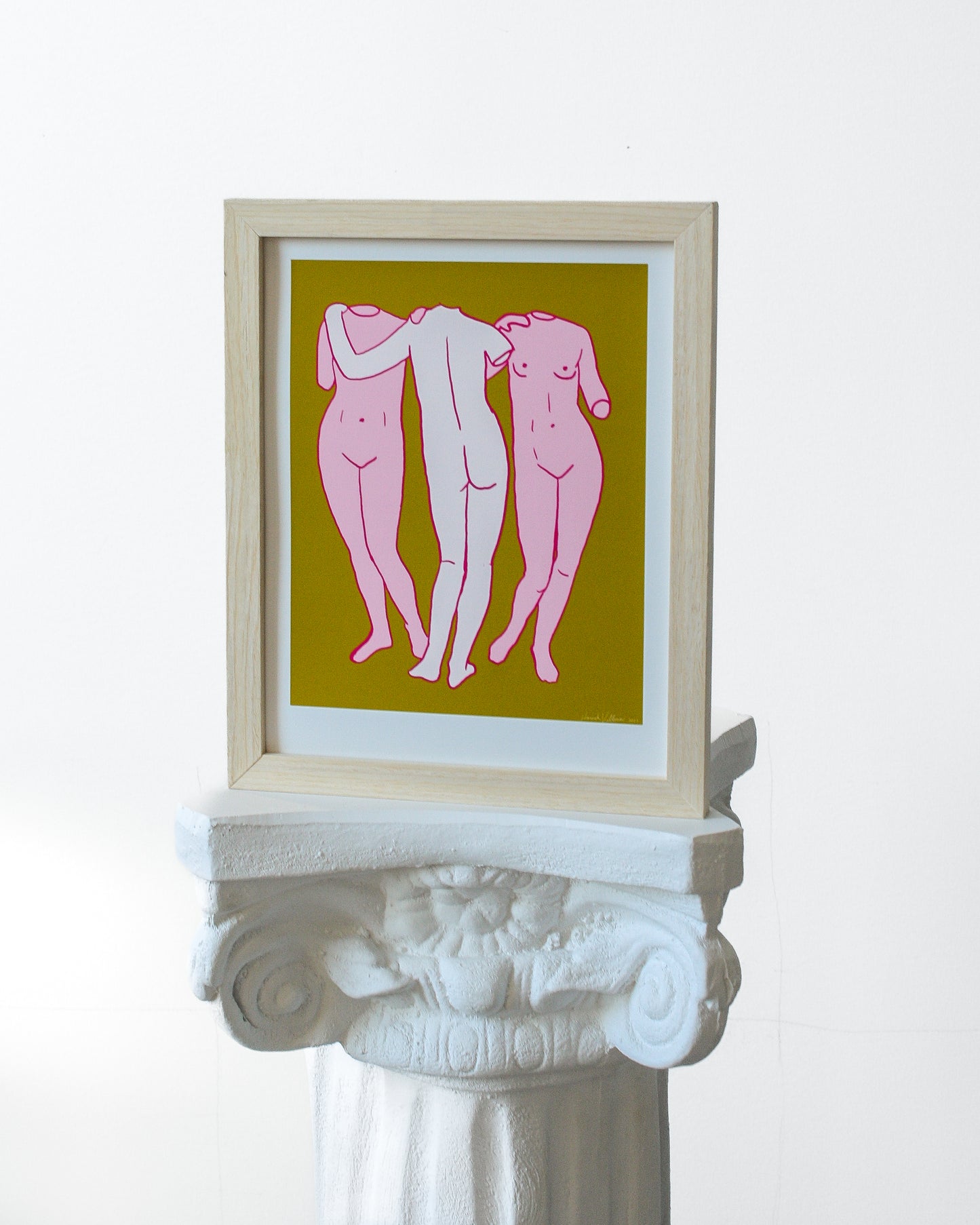 The Three Muses Print