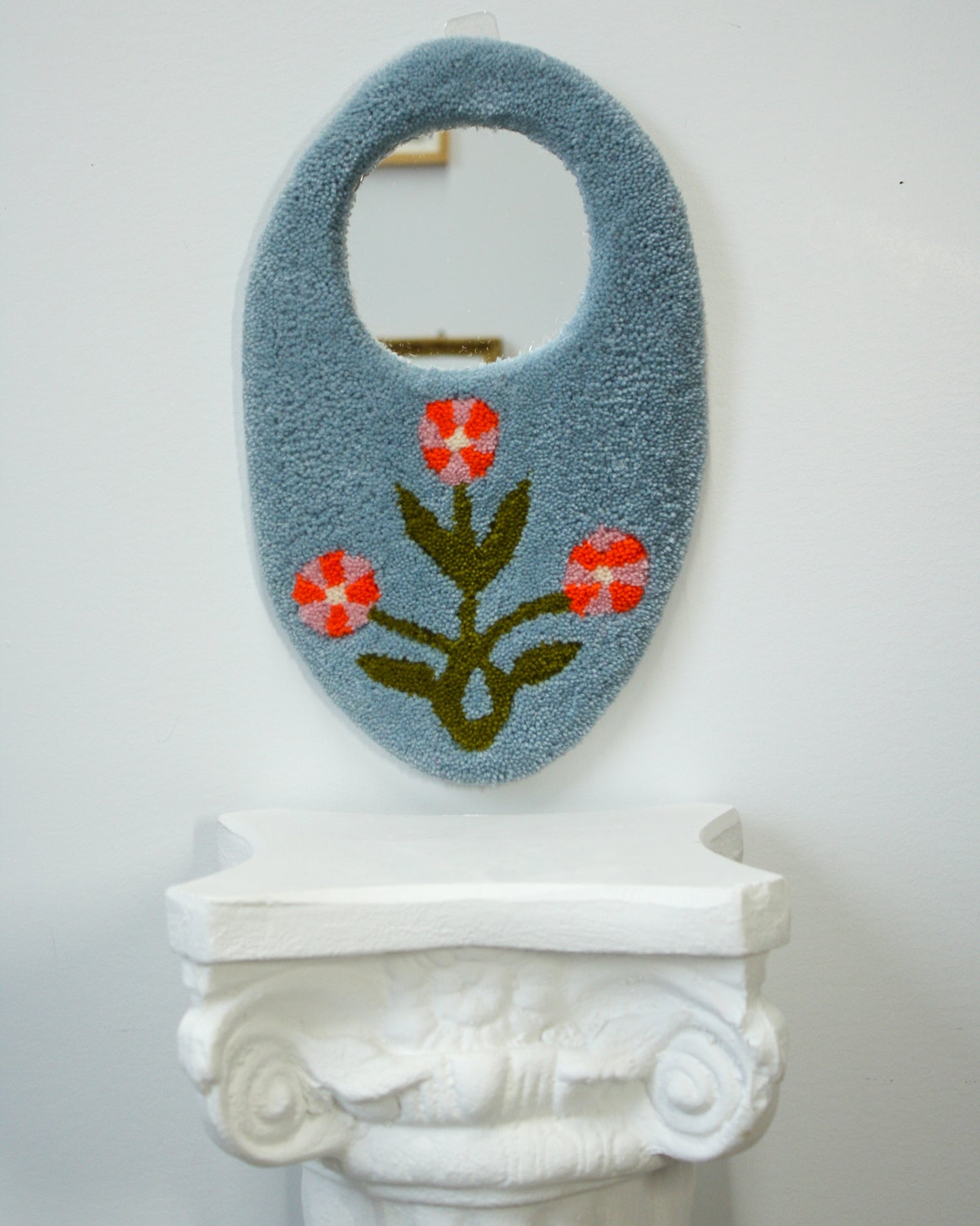 Folk Flowers Mirror